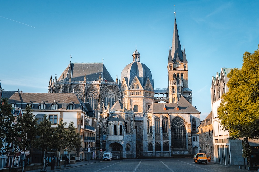 Webdesign Aachen – Stadtansicht mit dem Dom